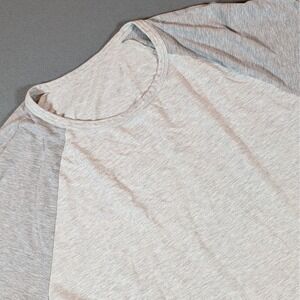 Lululemon Mens Short Sleeve T Shirt Athleisure Logo Size M Performance Stretch